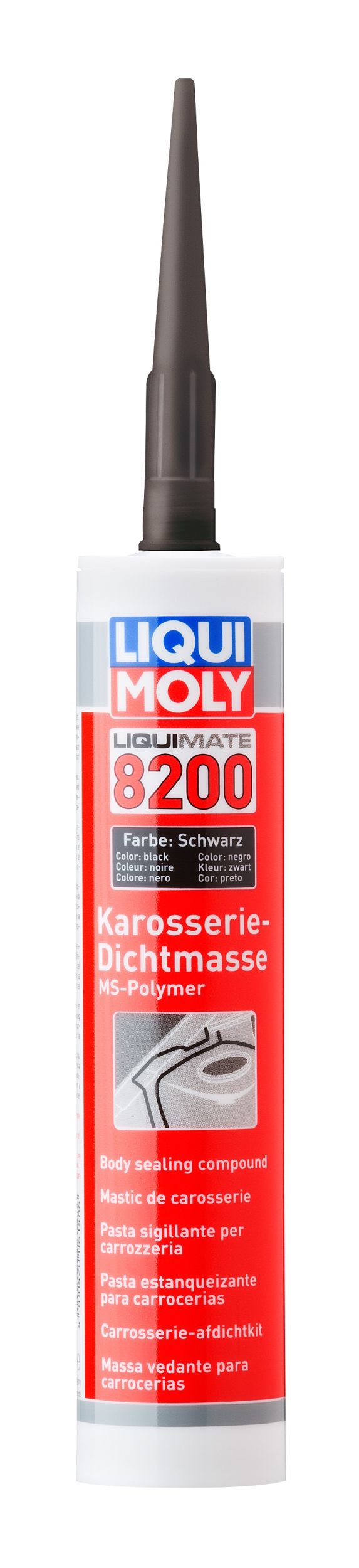 LIQUI MOLY 6148 Liquimate 8200 MS Polymer schwarz Karosseriedichtstoff