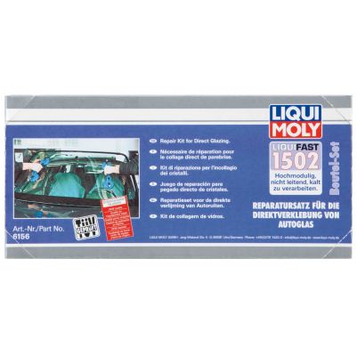 LIQUI MOLY 6156 Liquifast 1502 (Beutel-Set) Scheibenklebstoff