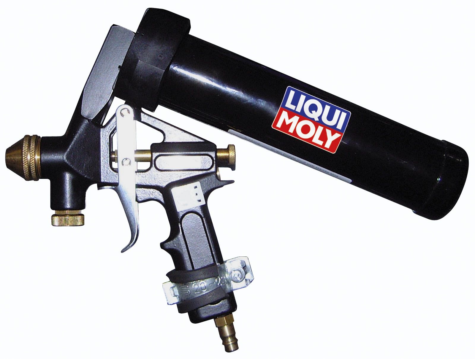 LIQUI MOLY 6221 Nahtabdichtungs Pistole Sprühpistole, Saug-/Druckbecher