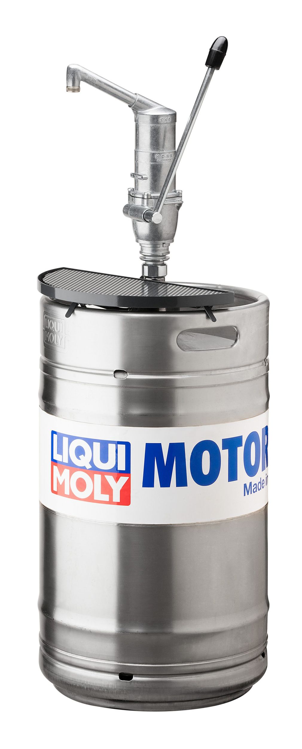 LIQUI MOLY 7827 Paket Nr. 8 Handpumpe mit Tropfschale Fasspumpe