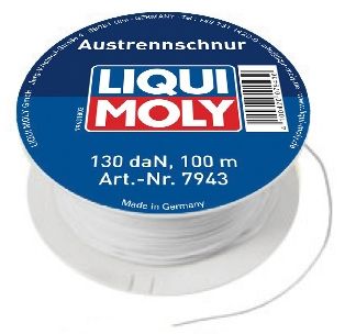 LIQUI MOLY 7943 Austrennschnur 130daN 100m Scheibenaustrennschnur, Scheibendemontage