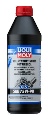 LIQUI MOLY 8505 Vollsynthetisches Getriebeöl (GL 5) SAE 75W-90 Getriebeöl
