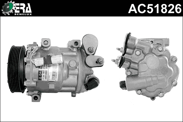 ERA Benelux AC51826 Compressor, air conditioning for CITROËN PEUGEOT
