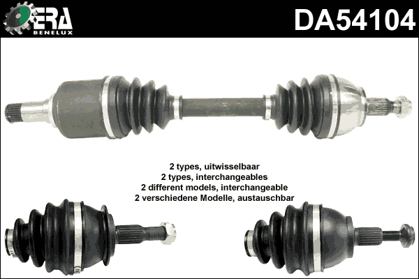 ERA Benelux DA54104 Hnací hriadeľ
