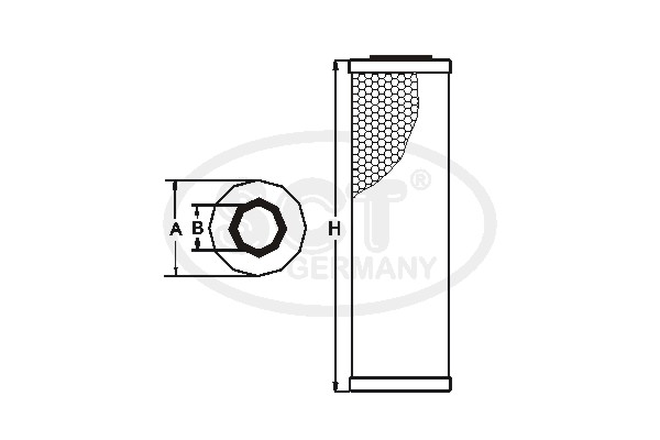 SCT - MANNOL SW 3840 Air Filter