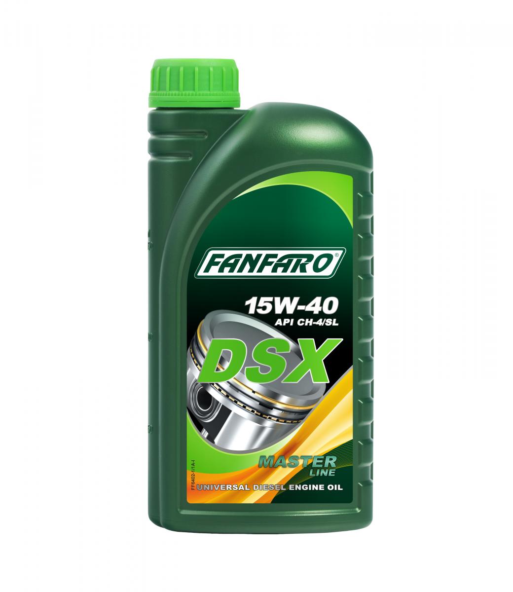 SCT - MANNOL FF6402-1 Fanfaro DSX 15W-40 Engine Oil