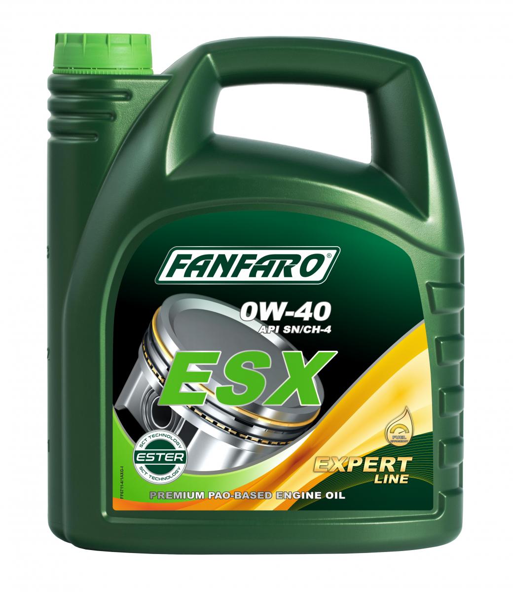 SCT - MANNOL FF6711-4 Fanfaro ESX 0W-40 Λάδι κινητήρα