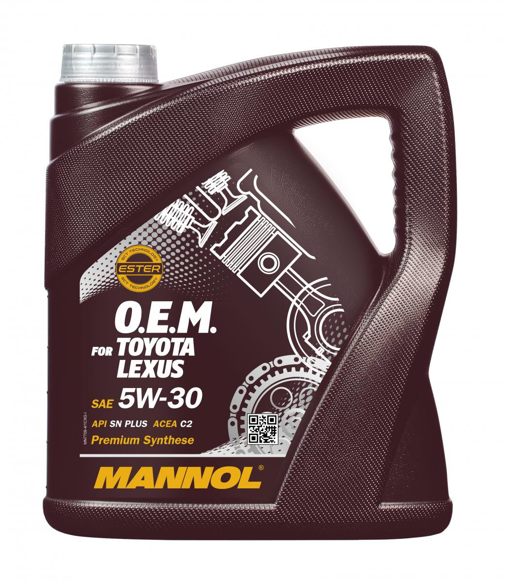 SCT - MANNOL MN7709-4 Mannol 7709 for Toyota Lexus 5W-30 Λάδι κινητήρα