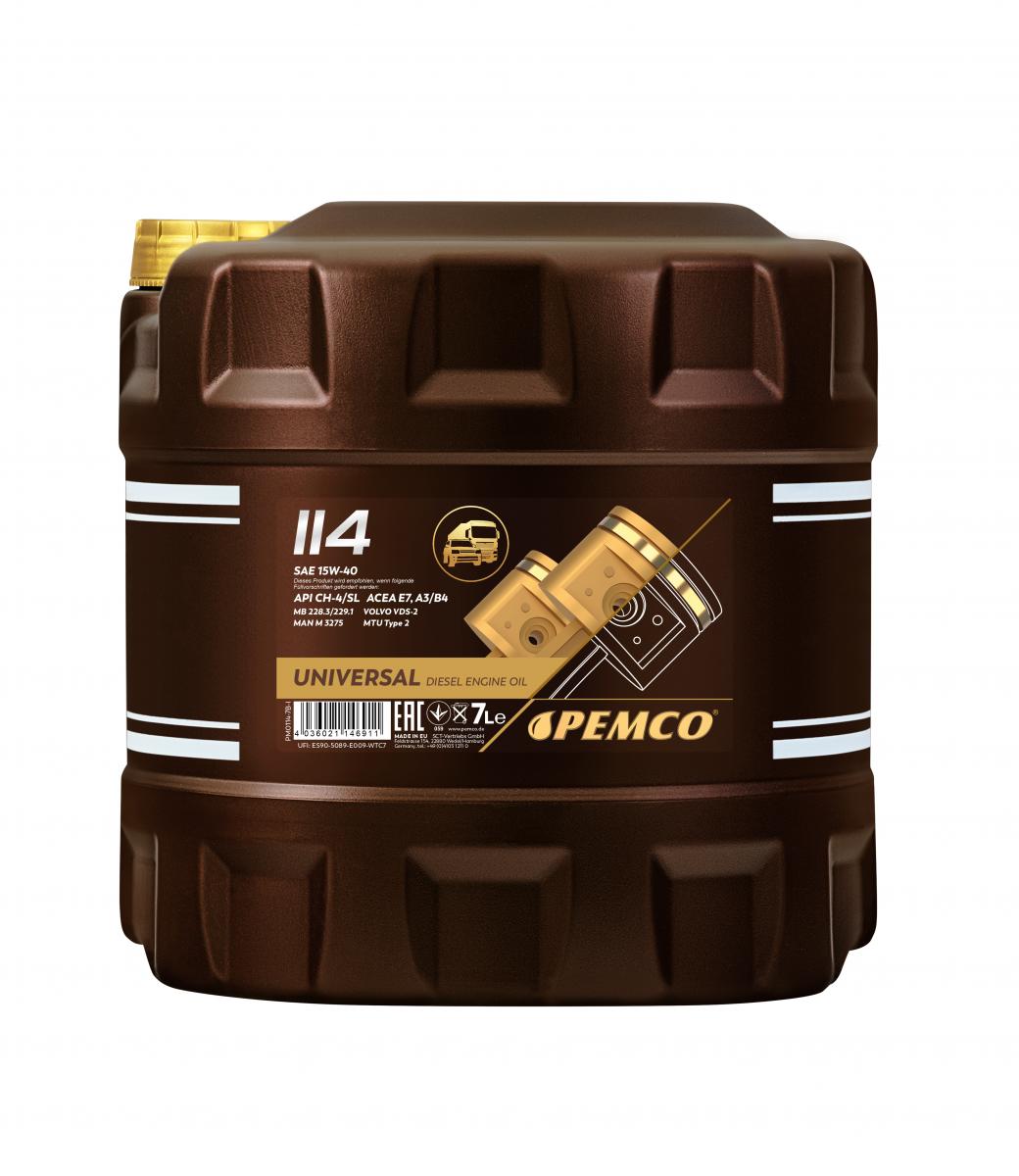 SCT - MANNOL PM0114-7 Pemco 114 15W-40 Λάδι κινητήρα