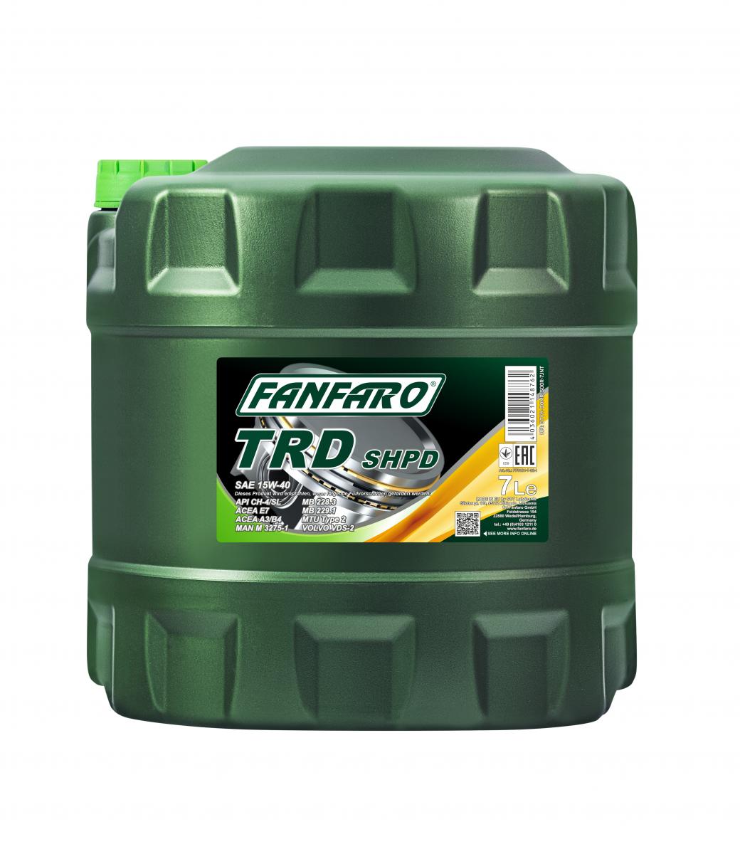 SCT - MANNOL FF6101-7 Fanfaro TRD SHPD 15W-40 Λάδι κινητήρα