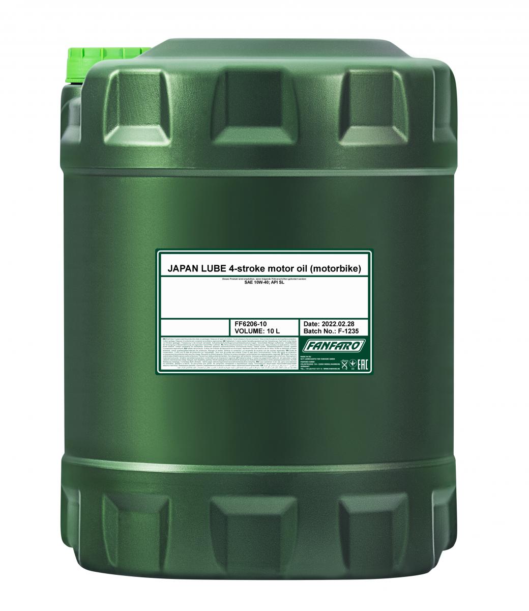 SCT - MANNOL FF6206-10 FANFARO JAPAN LUBE 2-stroke motor oil (outboard) Λάδι κινητήρα