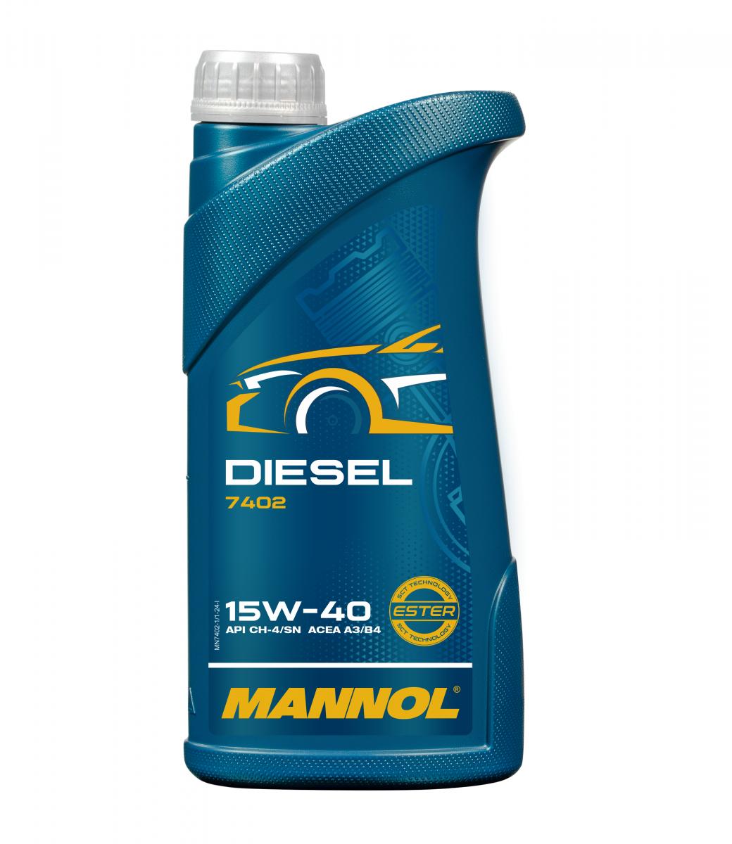 SCT - MANNOL MN7402-1 Mannol Diesel 15W-40 Λάδι κινητήρα