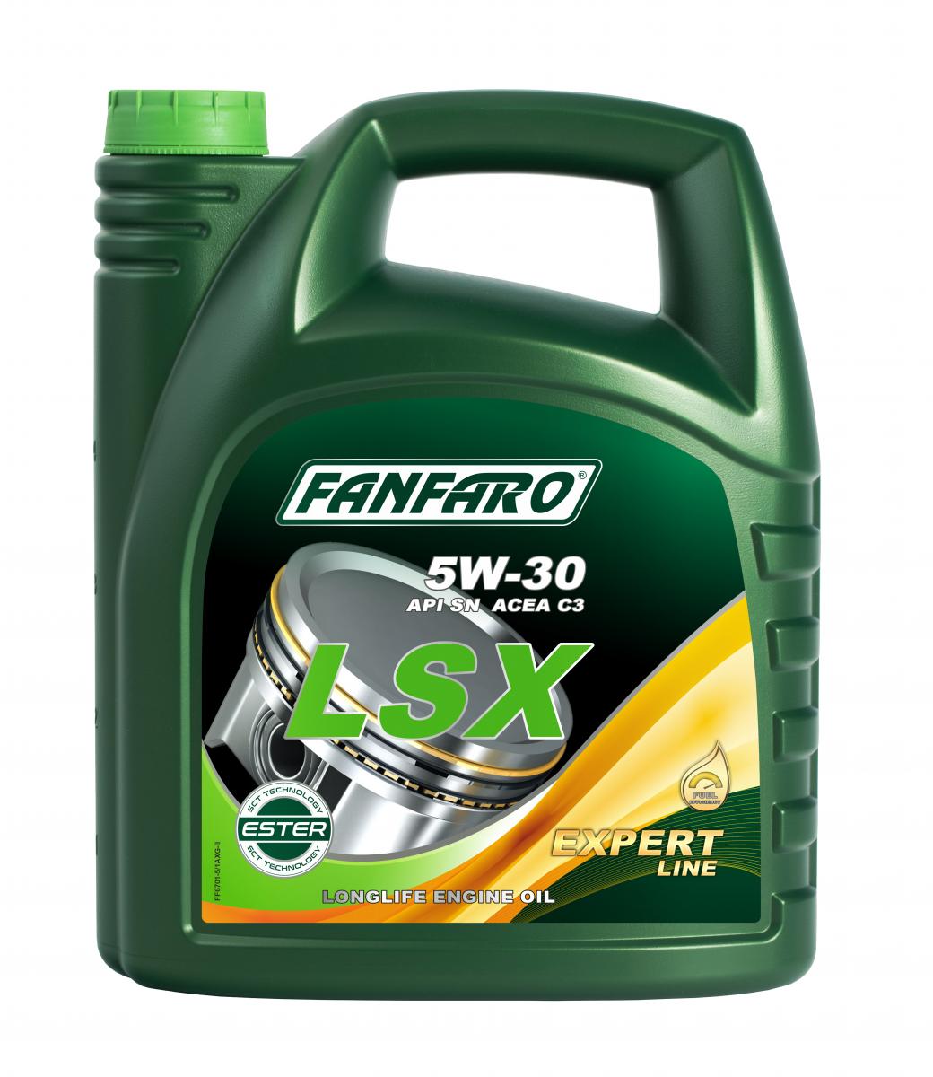 SCT - MANNOL FF6701-5 Fanfaro LSX 5W-30 Λάδι κινητήρα