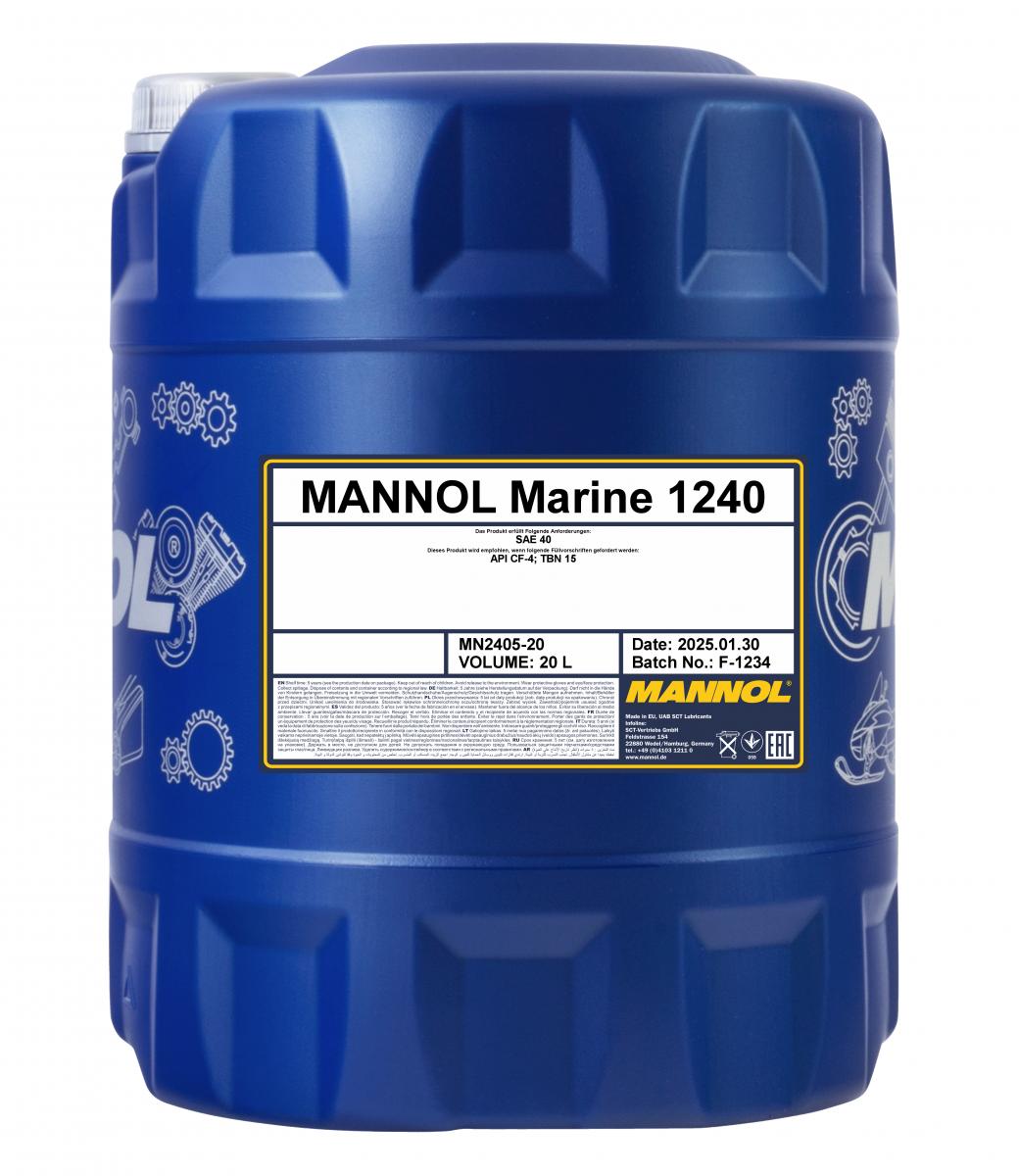 SCT - MANNOL MN2405-20 Mannol Marine 1240 SAE 40 Λάδι κινητήρα