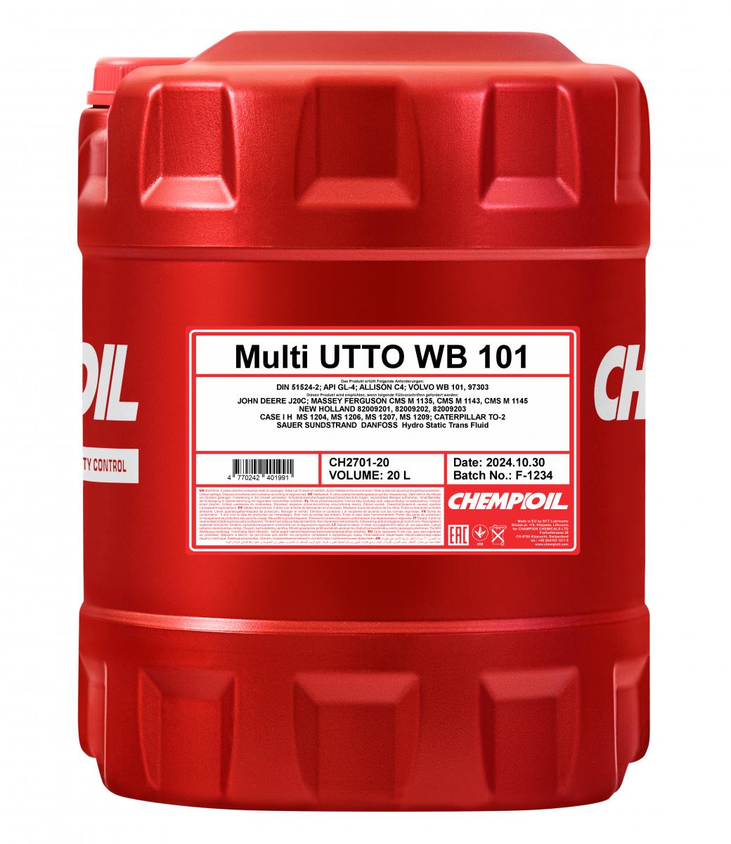 SCT - MANNOL CH2701-20 Chempioil Multi UTTO WB 101 Λάδι κινητήρα