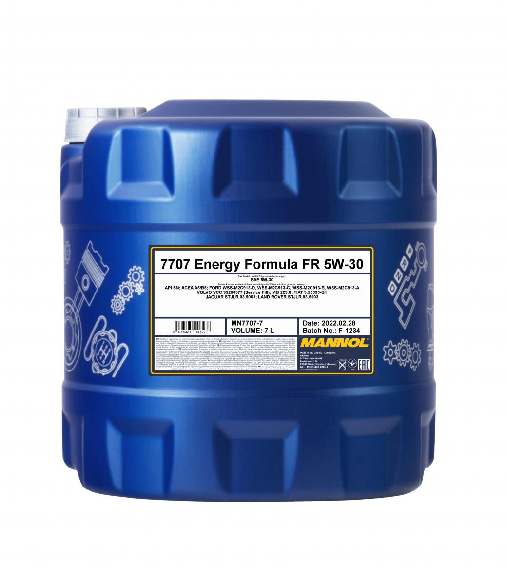 SCT - MANNOL MN7707-7 Mannol 7707 Energy Formula FR 5W-30 Λάδι κινητήρα