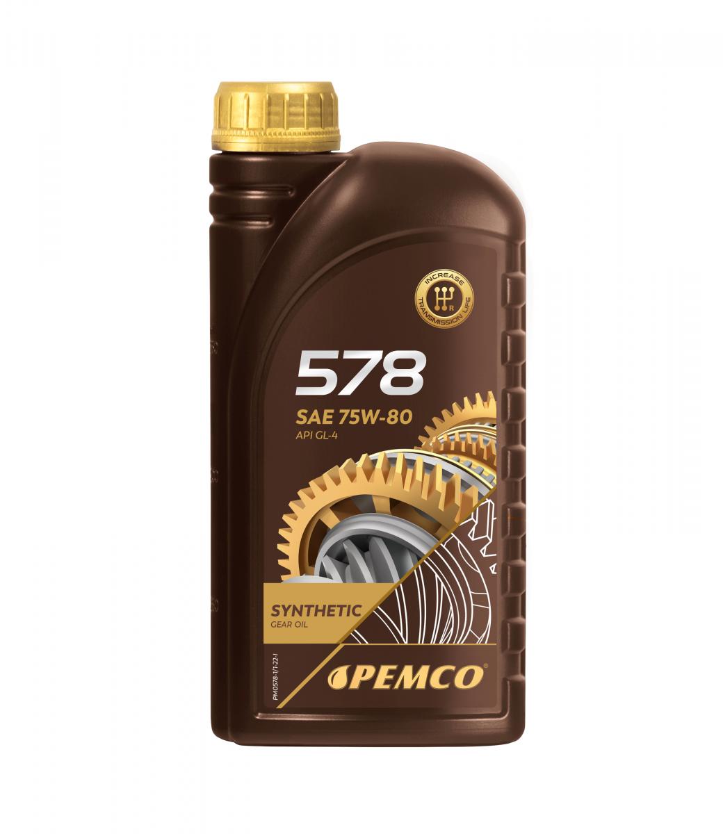 SCT - MANNOL PM0578-1 Pemco 578 75W-80 Transmission Oil