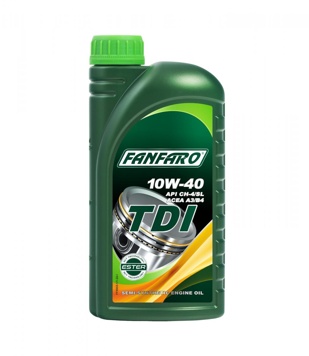 SCT - MANNOL FF6503-1 Fanfaro TDI 10W-40 Engine Oil