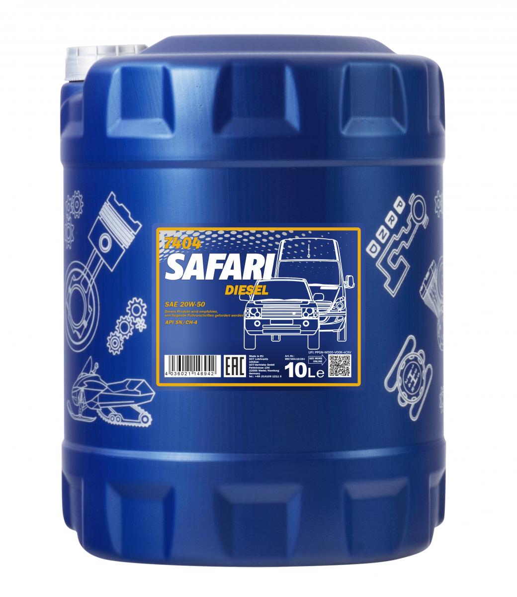 SCT - MANNOL MN7404-10 Mannol Safari 20W-50 Λάδι κινητήρα