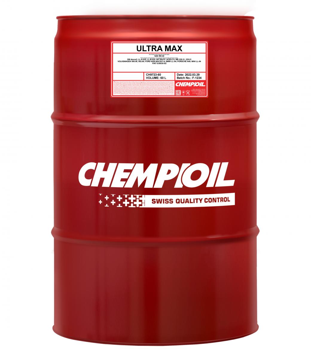 SCT - MANNOL CH9723-60 Chempioil Ultra MAX 0W-40 Λάδι κινητήρα