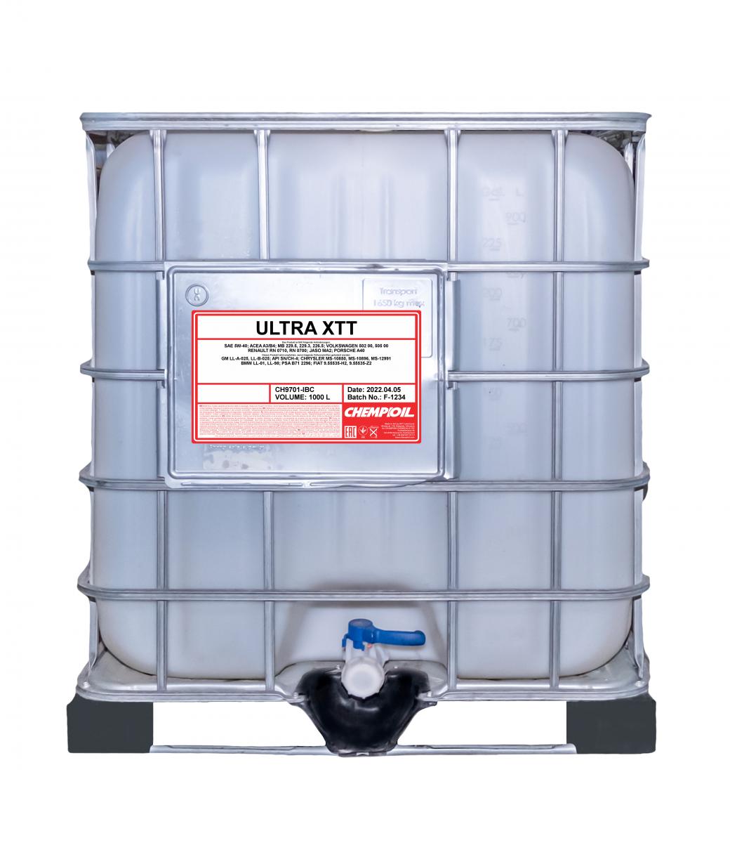 SCT - MANNOL CH9701-IBC Chempioil Ultra XTT 5W-40 Λάδι κινητήρα