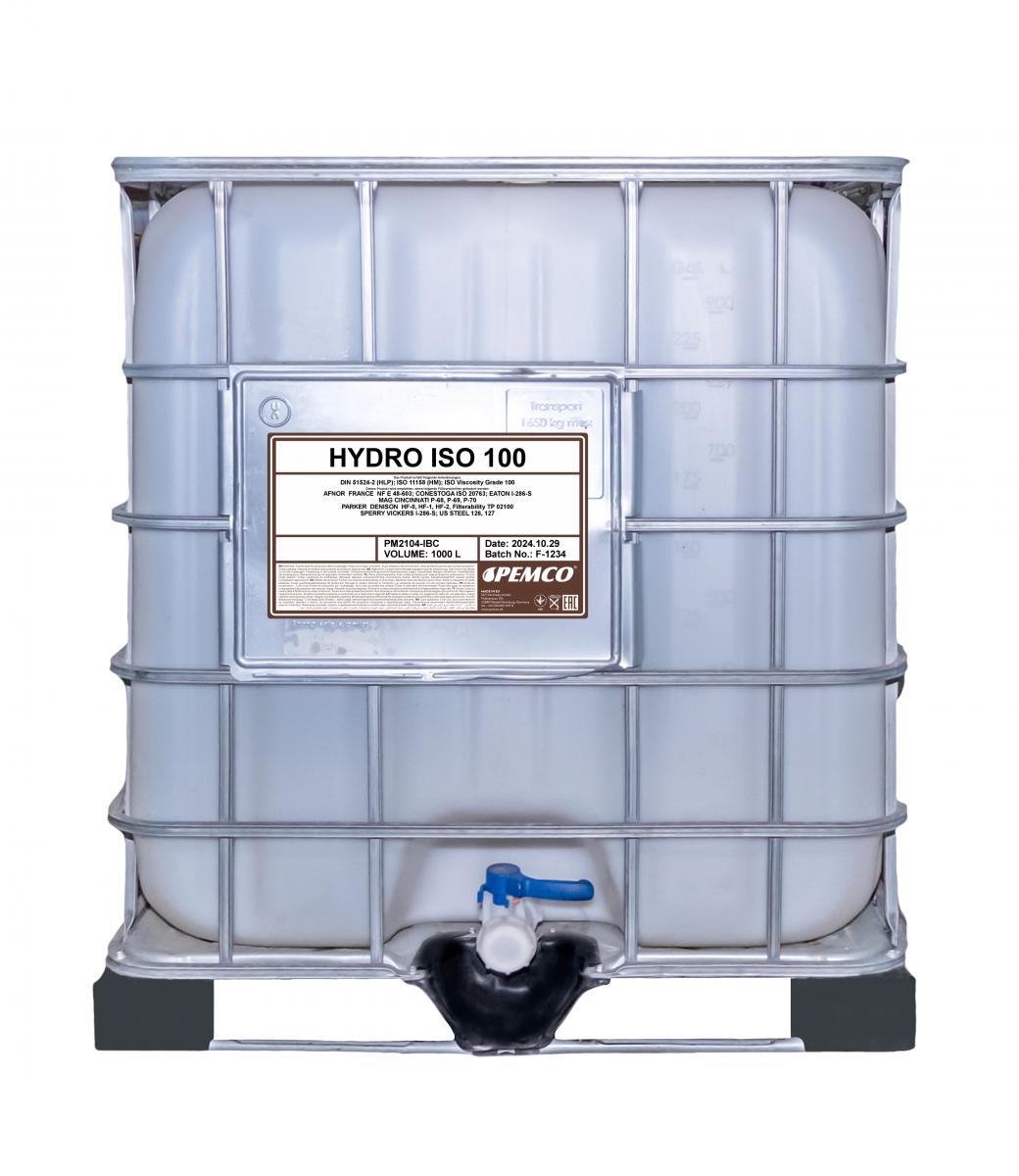 SCT - MANNOL PM2104-IBC Pemco Hydro ISO 100 Υδραυλ. λάδι