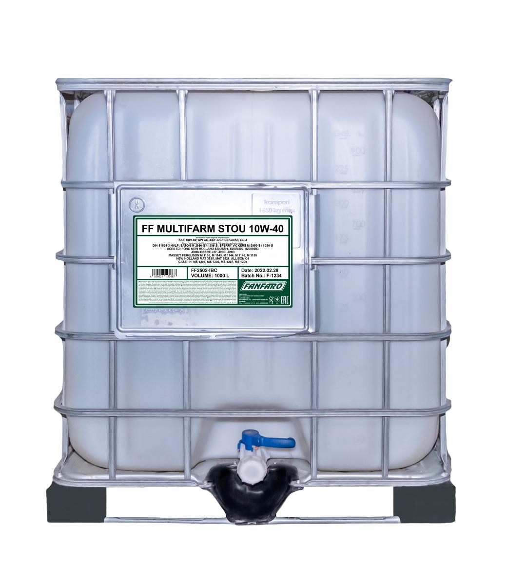 SCT - MANNOL FF2502-IBC Fanfaro Multifarm STOU 10W-40 Λάδι κινητήρα