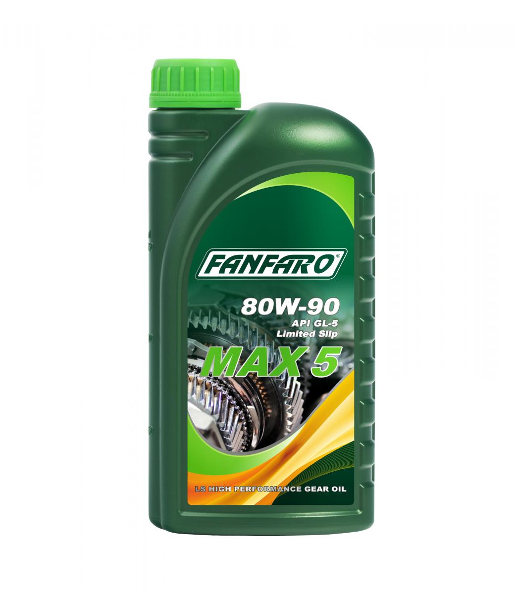 SCT - MANNOL FF8703-1 Fanfaro MAX 5 80W-90 GL-5 LS Olej do prevodovky