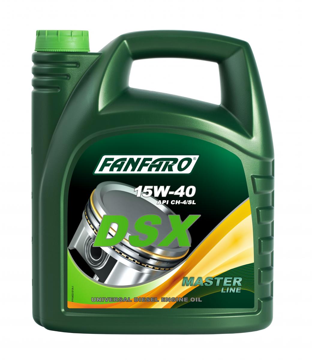 SCT - MANNOL FF6402-5 Fanfaro DSX 15W-40 Λάδι κινητήρα