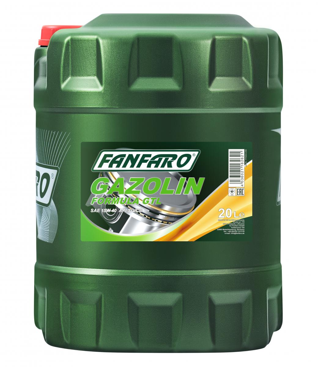 SCT - MANNOL FF6404-20 FANFARO SAE 50 Λάδι κινητήρα