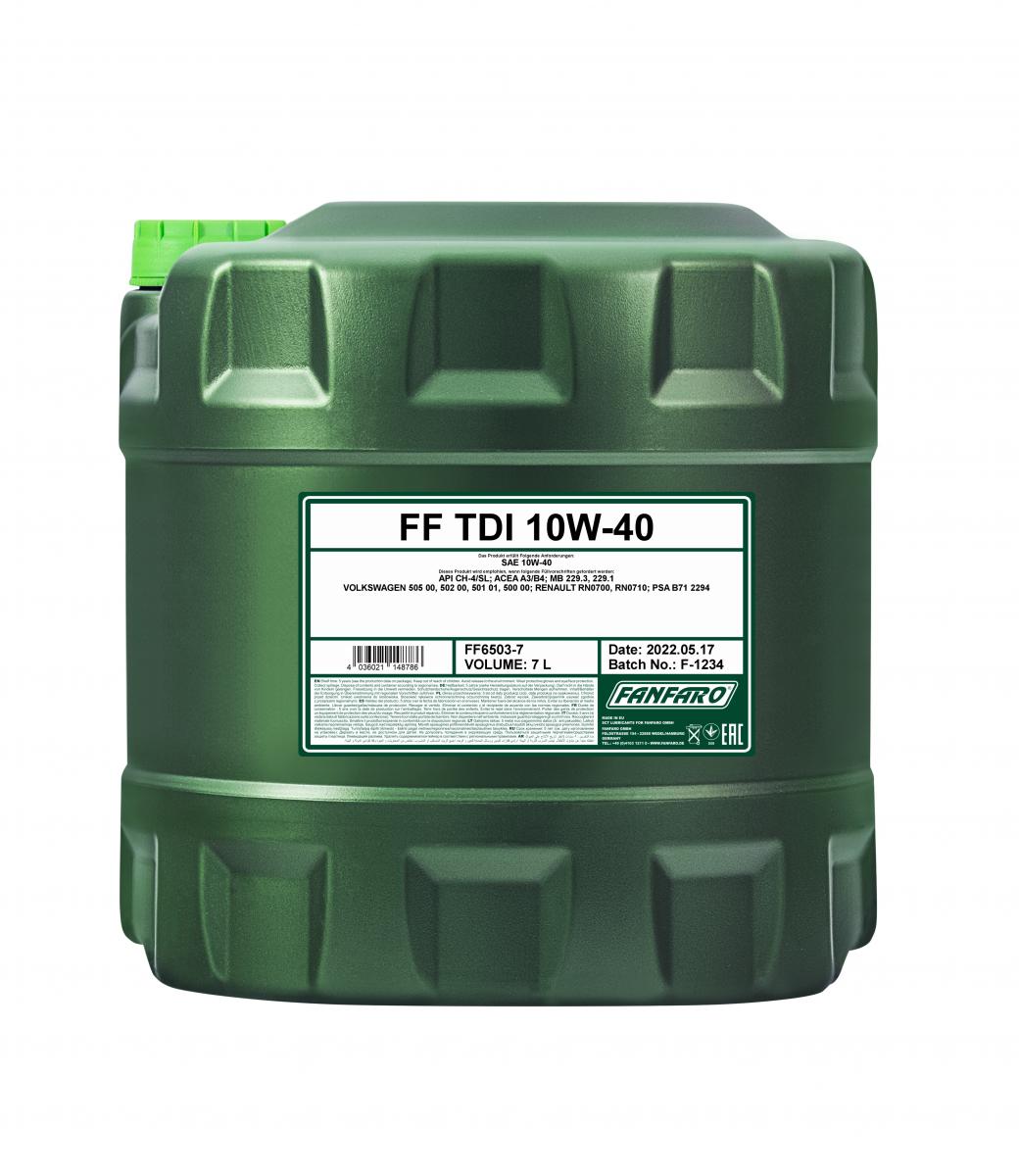 SCT - MANNOL FF6503-7 Fanfaro TDI 10W-40 Λάδι κινητήρα