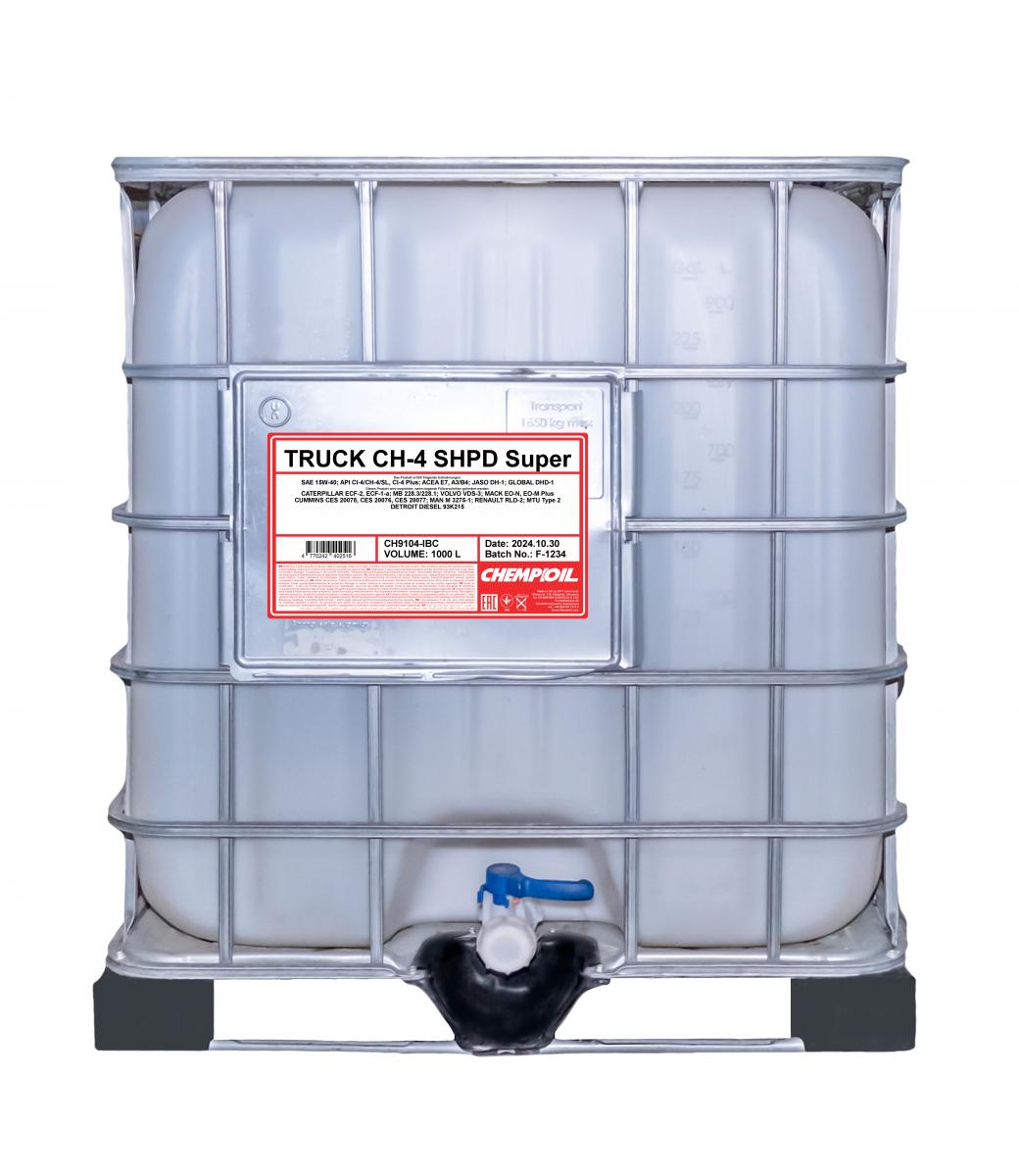 SCT - MANNOL CH9104-IBC CHEMPIOIL-4 TRUCK Super SHPD 15W-40 Λάδι κινητήρα