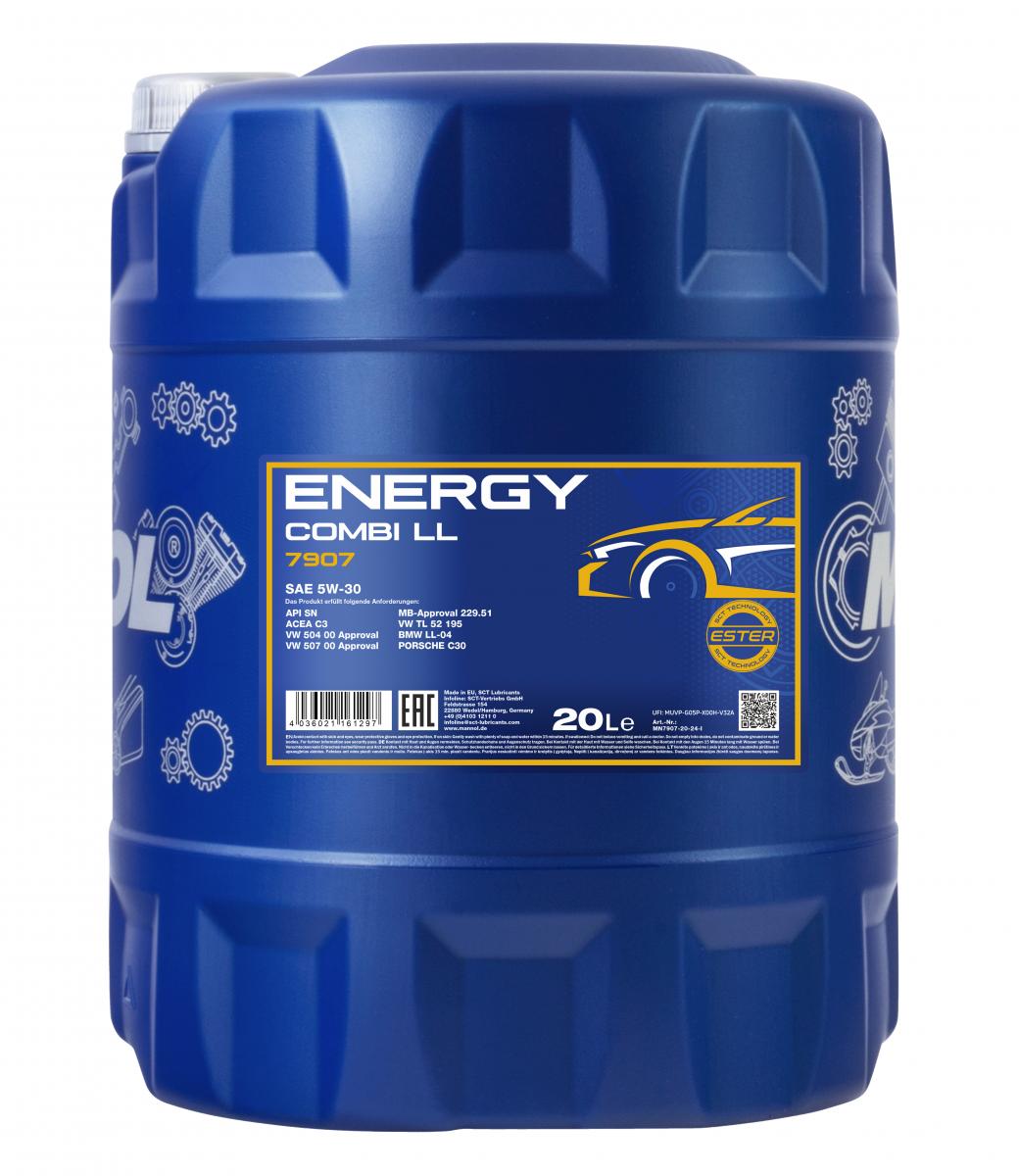 SCT - MANNOL MN7907-20 Mannol Energy Combi LL 5W-30 Λάδι κινητήρα