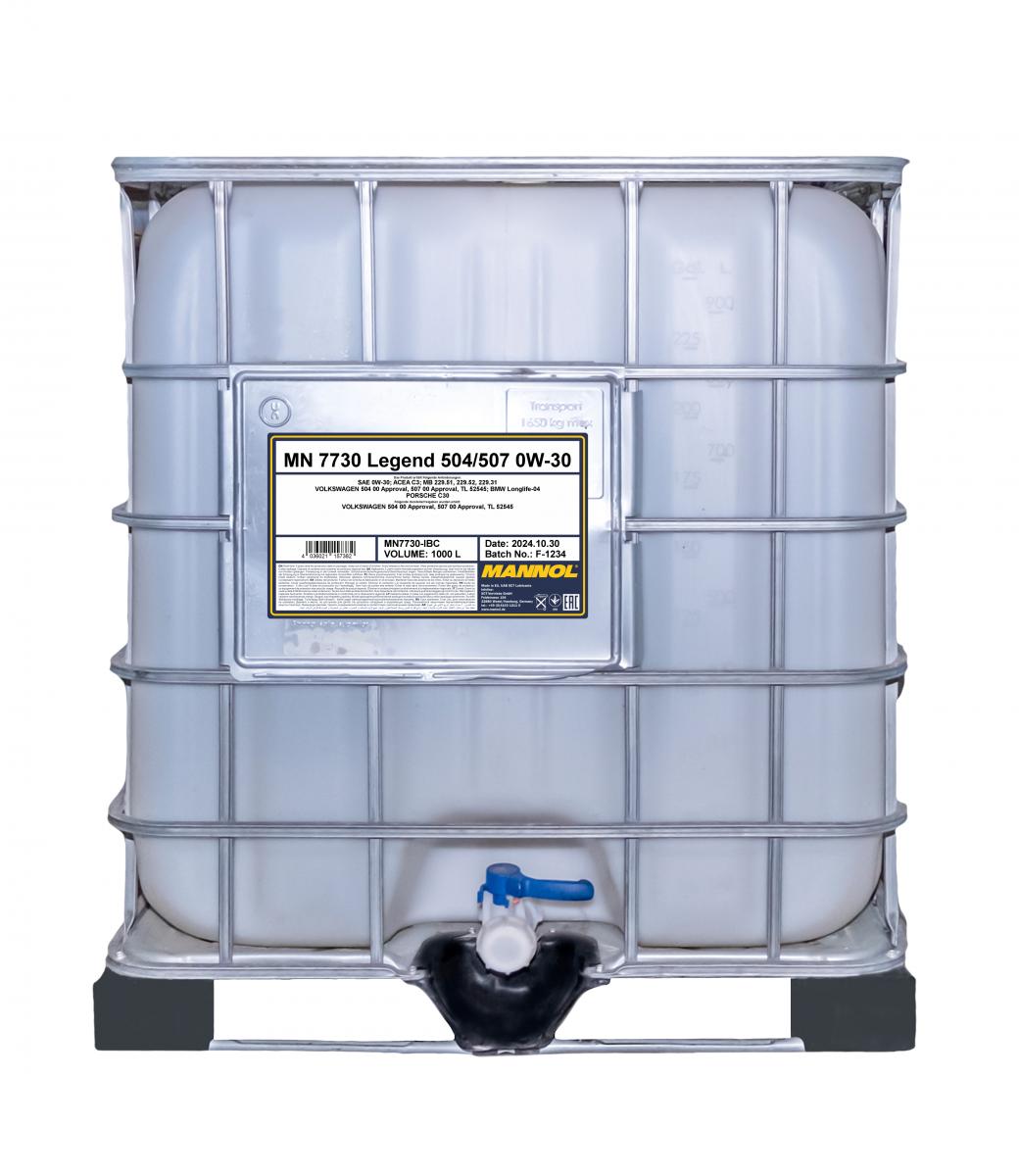 SCT - MANNOL MN7730-IBC Mannol Legend 504/507 0W-30 Λάδι κινητήρα