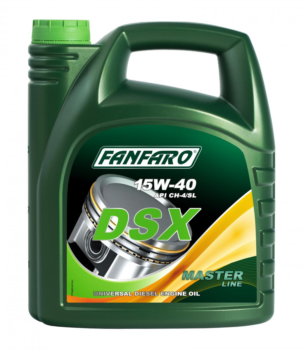 SCT - MANNOL FF6402-4 Fanfaro DSX 15W-40 Engine Oil