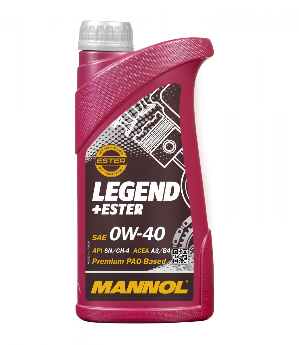 SCT - MANNOL MN7901-1 Mannol Legend+Ester 0W-40 Λάδι κινητήρα