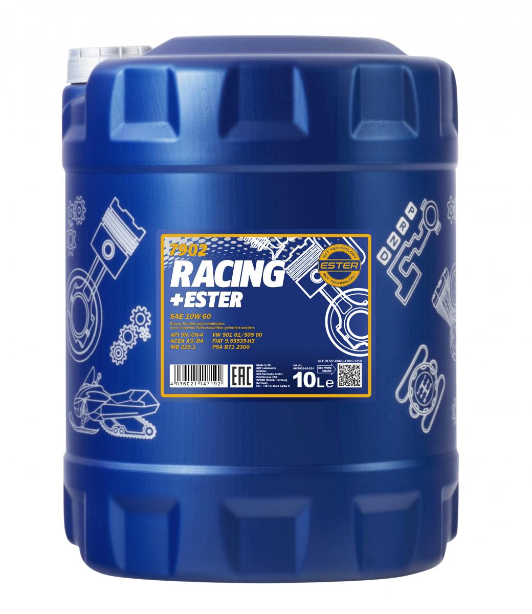 SCT - MANNOL MN7902-10 Mannol Racing+Ester 10W-60 Λάδι κινητήρα