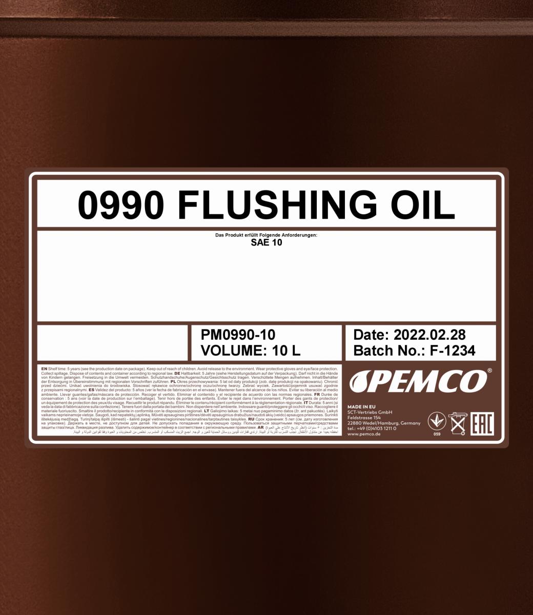 SCT - MANNOL PM0990-10 Pemco Flushoil Καθαριστικό κινητήρα
