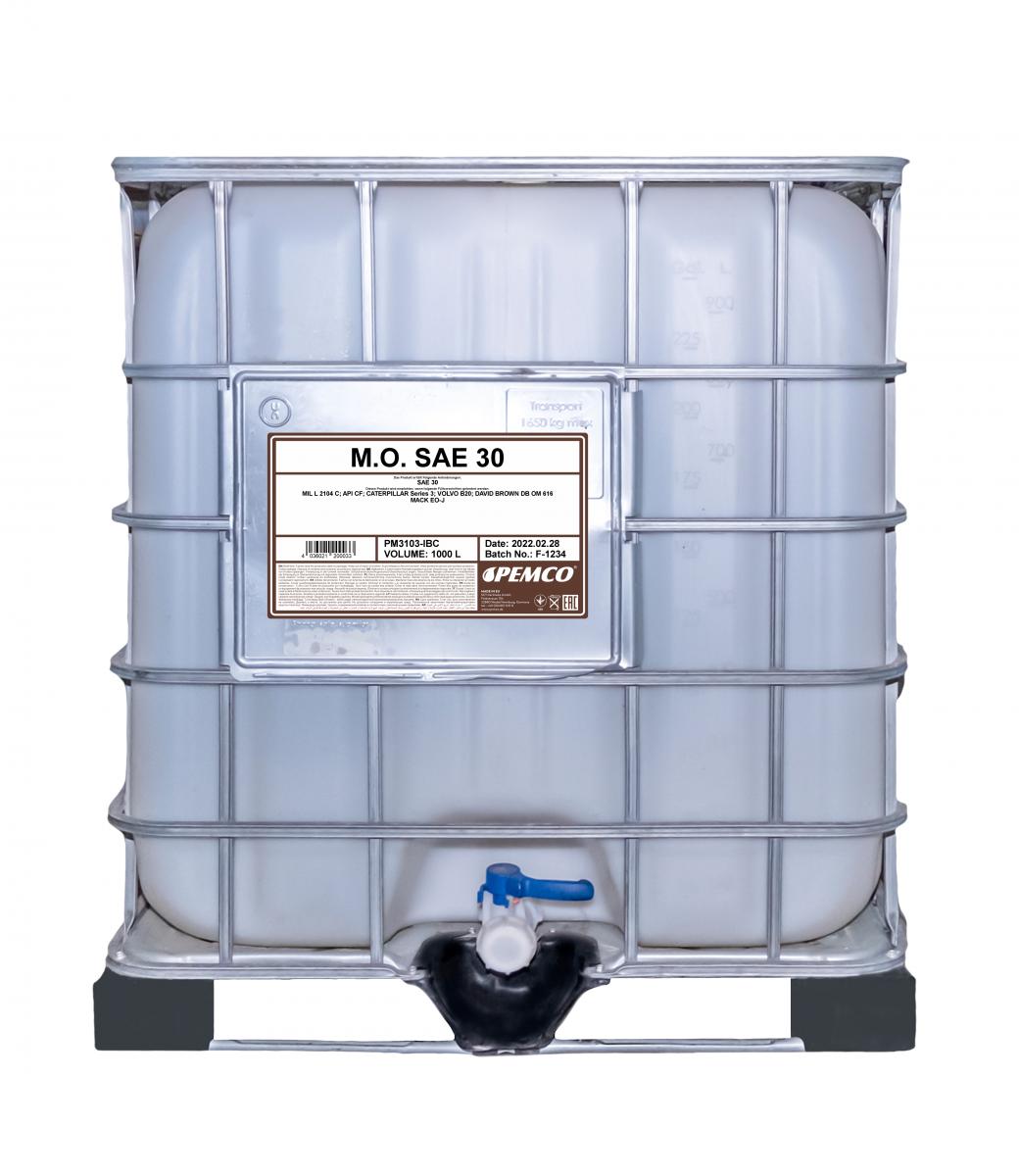 SCT - MANNOL PM3103-IBC Pemco M.O. SAE 30 Λάδι κινητήρα
