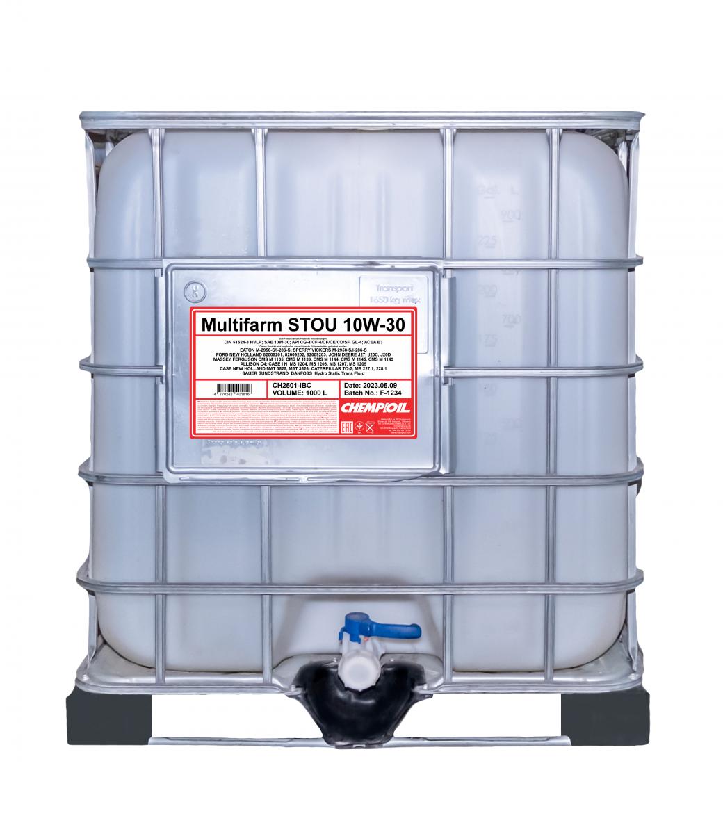 SCT - MANNOL CH2501-IBC Chempioil Multifarm STOU 10W-30 Λάδι κινητήρα