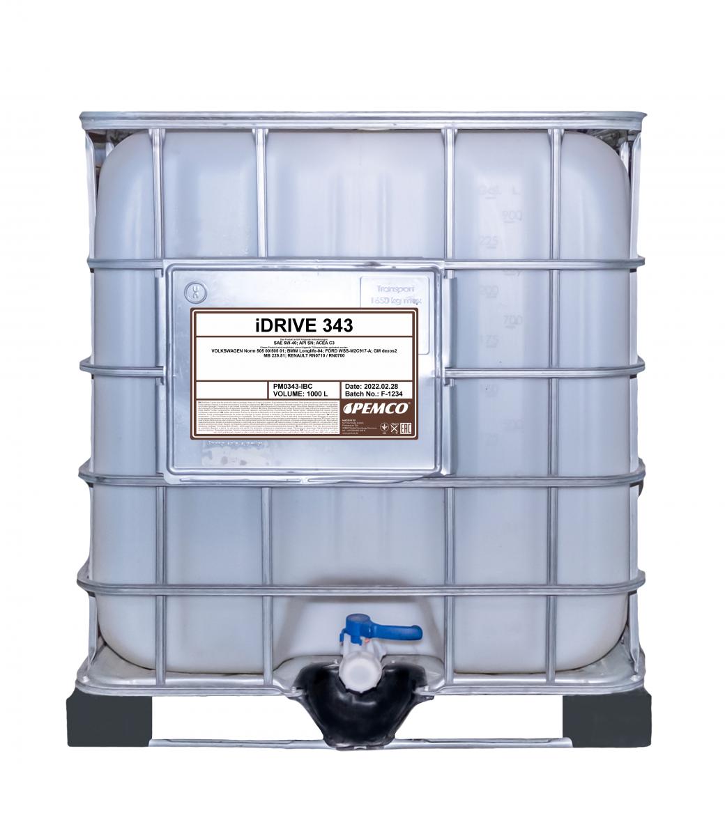 SCT - MANNOL PM0343-IBC Pemco iDRIVE 343 5W-40 Λάδι κινητήρα