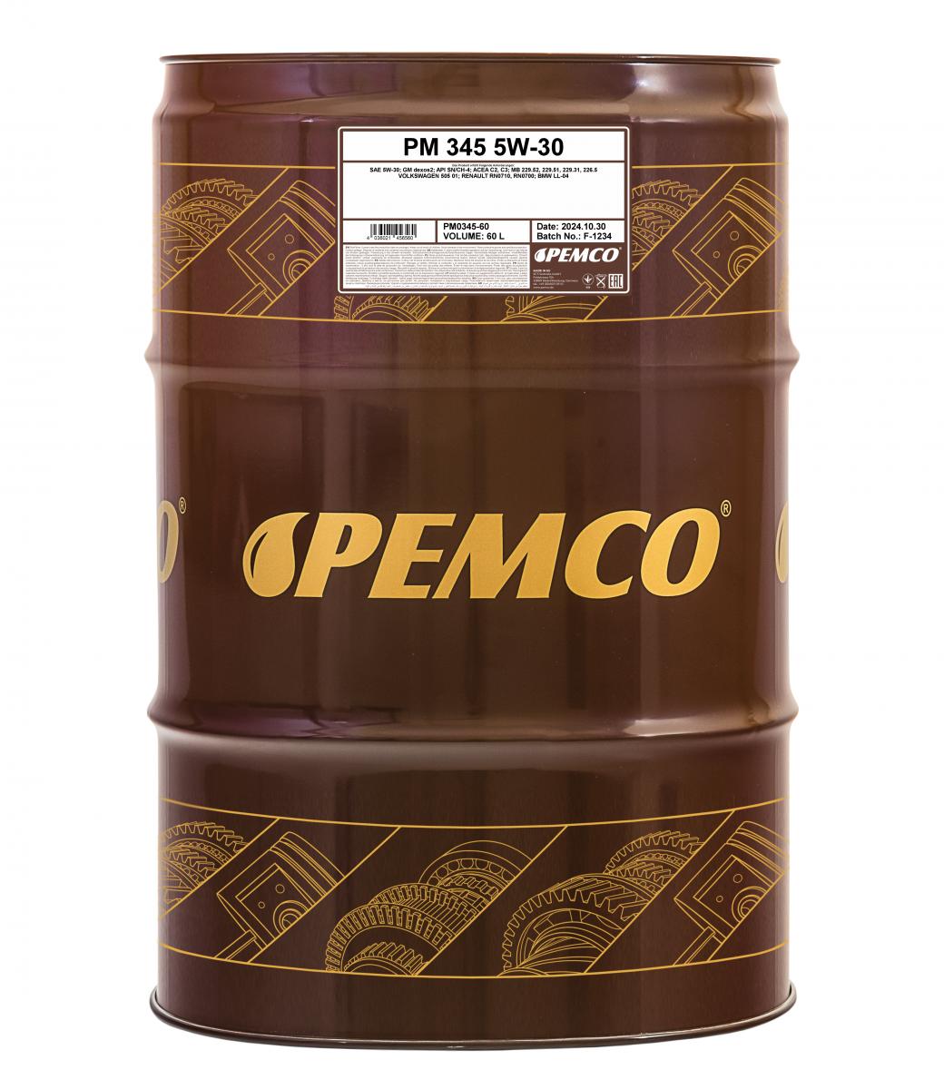 SCT - MANNOL PM0345-60 Pemco 345 5W-30 Λάδι κινητήρα
