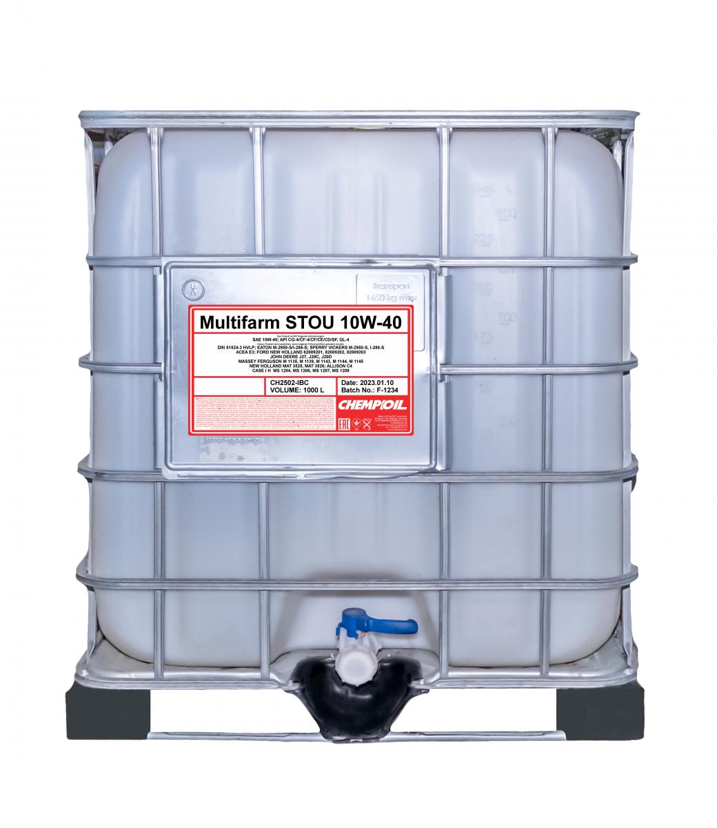 SCT - MANNOL CH2502-IBC Chempioil Multifarm STOU 10W-40 Λάδι κινητήρα