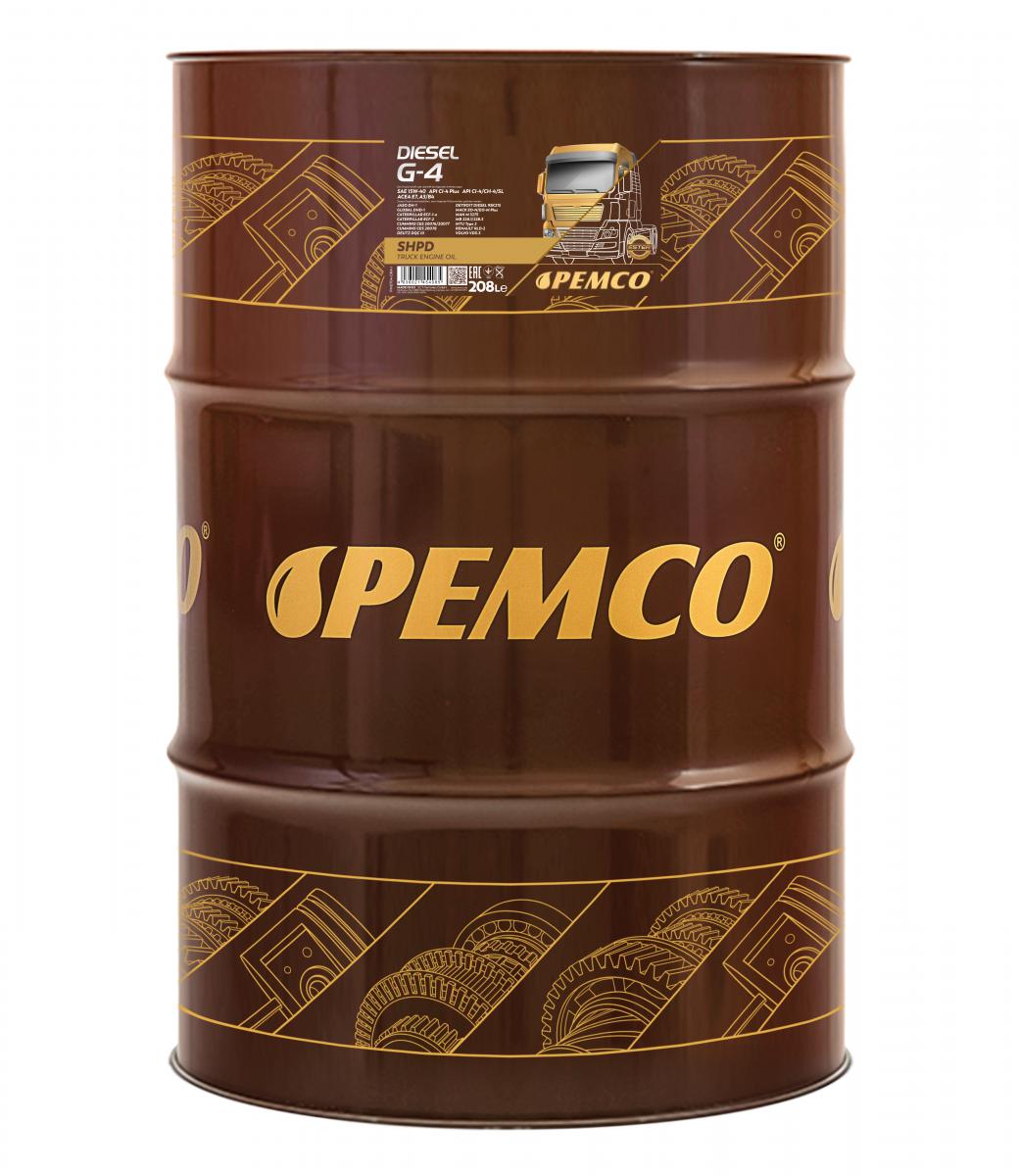 SCT - MANNOL PM0704-DR Pemco Diesel G-4 SHPD 15W-40 Λάδι κινητήρα