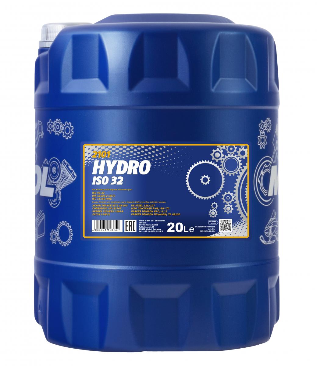SCT - MANNOL MN2101-20 MANNOL Hydro ISO 32 LONGLIFE Υδραυλ. λάδι