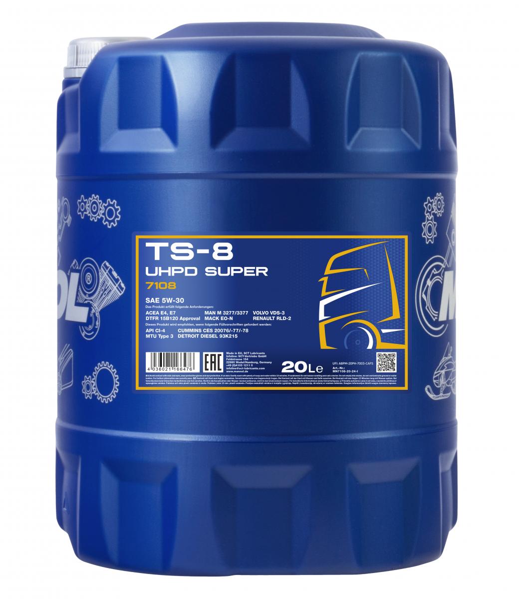 SCT - MANNOL MN7108-20 Mannol TS-8 UHPD 5W-30 Super Λάδι κινητήρα