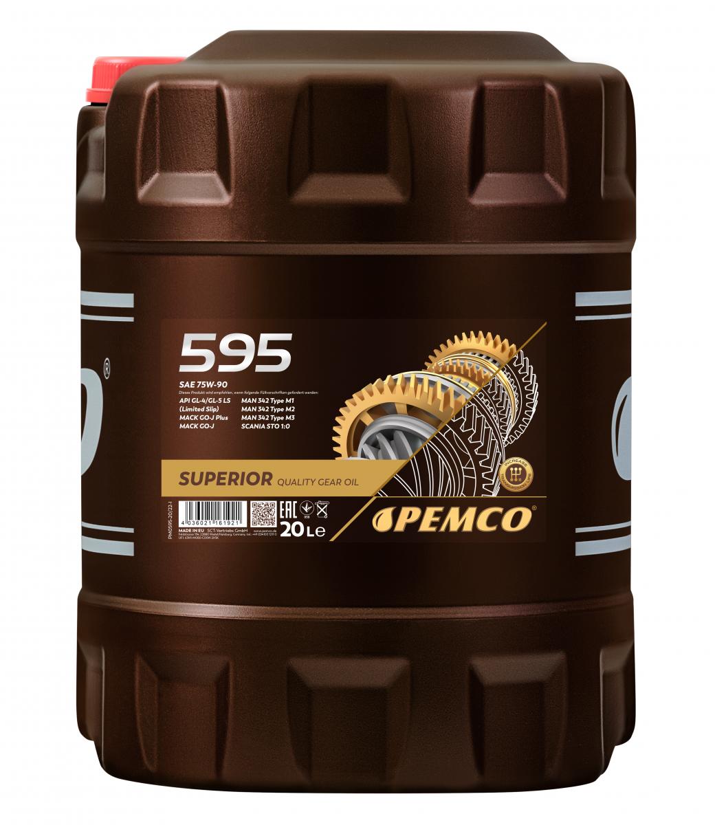 SCT - MANNOL PM0595-20 Pemco 595 75W-90 GL-5 Olej do prevodovky