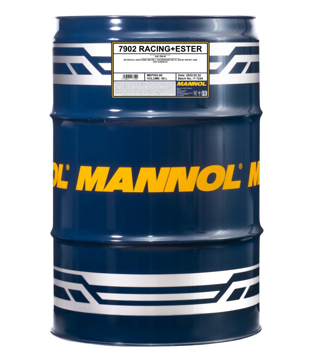SCT - MANNOL MN7902-60 Mannol Racing+Ester 10W-60 Λάδι κινητήρα