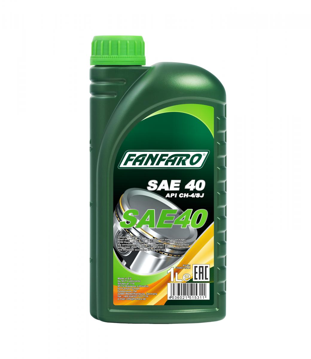 SCT - MANNOL FF6407-1 Fanfaro SAE 40 Λάδι κινητήρα