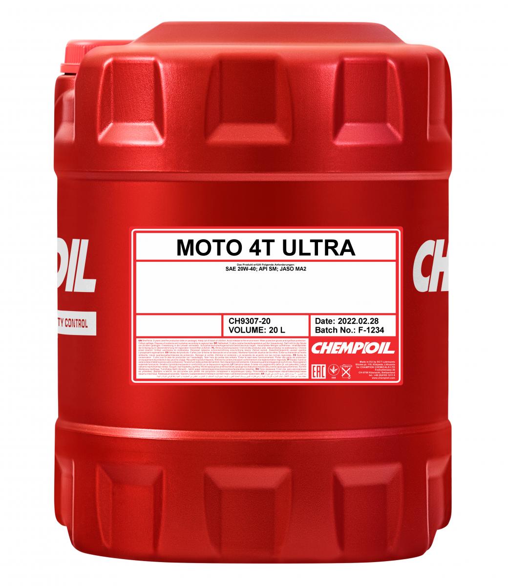 SCT - MANNOL CH9307-20 Chempioil Moto 4T Ultra 20W-40 Λάδι κινητήρα